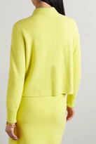 Thumbnail for your product : Akris Cashmere Cardigan - Chartreuse