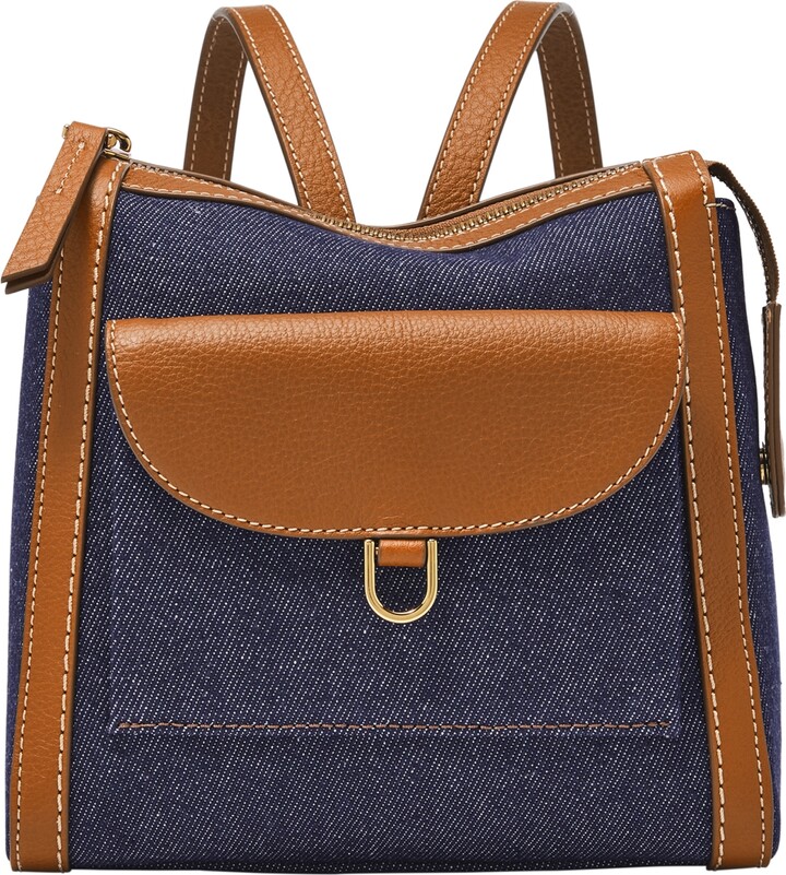 Fossil Parker Denim Backpack ShopStyle