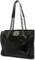 Thumbnail for your product : Chanel Pre Owned diamond quilt detailing Boy Lock shoulder bag