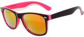 Thumbnail for your product : OWL 3 Pack Classic Retro Vintage Two -Tone Colorful Mirror Lens Sunglasses