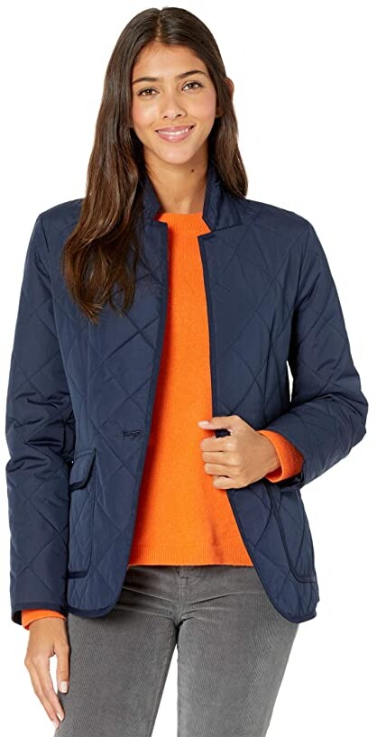 crew quilted jacket womens