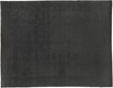 Aga John Oriental Rugs One-of-a-Kind Hand-Knotted Gray 9' x 12' Wool Area Rug