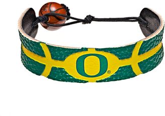 GameWear Oregon Ducks Leather Basketball Bracelet