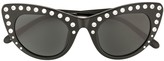 Thumbnail for your product : No.21 Crystal-Embellished Cat Eye Sunglasses