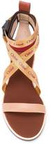 Thumbnail for your product : Chloé branded strap sandals