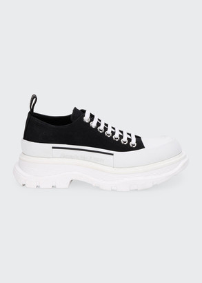 womens black alexander mcqueen trainers