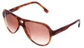 Thumbnail for your product : Emilio Pucci Tortoiseshell Aviator Sunglasses