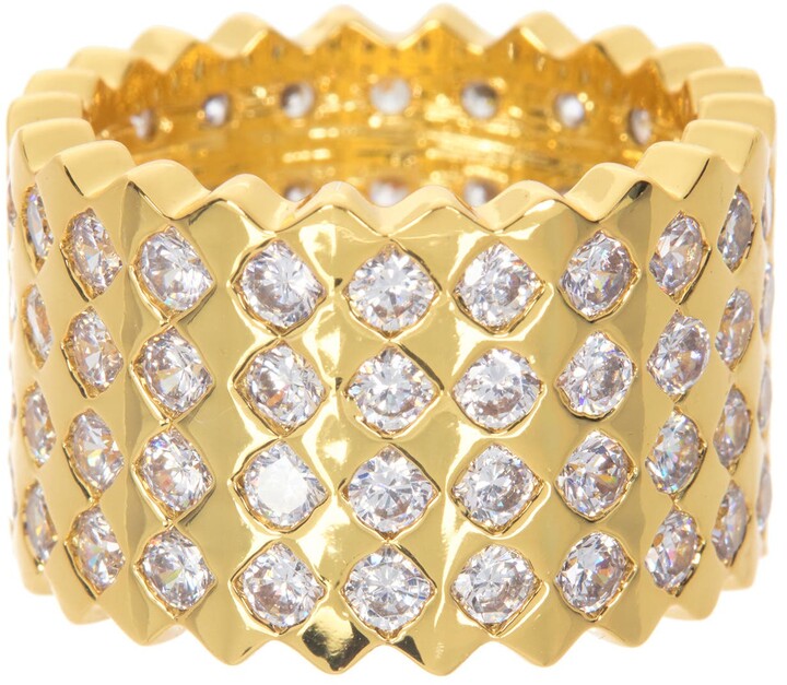 Gold Wide Band Ring | Shop the world's largest collection of 
