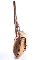 Thumbnail for your product : Barbara Bui Brown Leather Silver Tone Air Backpack 90022569