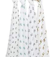 Thumbnail for your product : Aden Anais Aden + Anais - Muslin Swaddling Wraps - 4 Pack - Jungle Jam