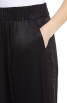 Thumbnail for your product : Halogen Sequin Side Stripe Satin Joggers