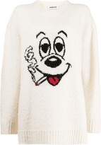 Thumbnail for your product : Ground Zero Oversized Intarsia-Knit Jumper