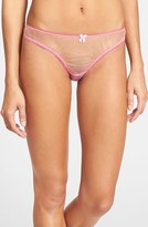 Thumbnail for your product : Mimi Holliday 'Fab' Lace & Mesh Briefs