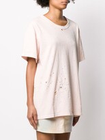 Thumbnail for your product : Amiri Shotgun distressed loose-fit T-shirt