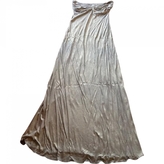 Thumbnail for your product : Jay Ahr Beige Viscose Dress