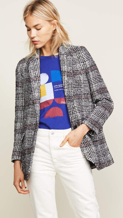 isabel marant ice wool jacket