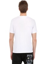 Thumbnail for your product : Frankie Morello Printed Cotton Jersey T-Shirt