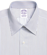 Thumbnail for your product : Brooks Brothers Regular Stripe Dress Shirt