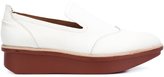 Thumbnail for your product : Derek Lam 10 Crosby brogue detail wedge loafers