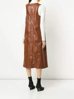 Thumbnail for your product : Ribeyron leather A-line dress