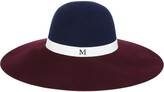 Thumbnail for your product : Maison Michel Blanche wide-brim rabbit-felt hat