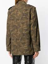 Thumbnail for your product : Saint Laurent camouflage print military jacket