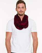 Thumbnail for your product : Le Château Check Print Infinity Scarf
