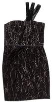 Thumbnail for your product : Lela Rose One-Shoulder Lace Dress