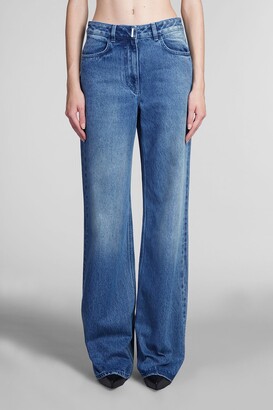 Givenchy Jeans In Cyan Denim