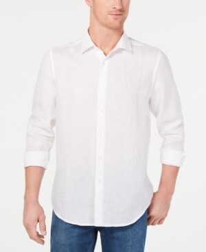 mens long sleeve dress shirts macy's