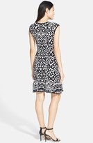 Thumbnail for your product : Nordstrom FELICITY & COCO Flounce Hem Jacquard Body-Con Sweater Dress (Regular & Petite Exclusive)