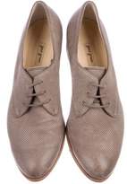 Thumbnail for your product : Paul Green Perforated Suede Oxfords