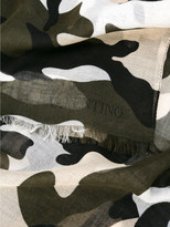 Thumbnail for your product : Valentino Camouflage Stole