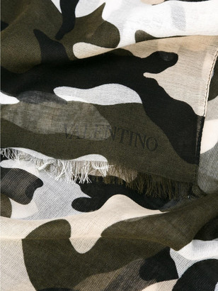 Valentino Camouflage Stole
