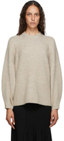 Thumbnail for your product : 3.1 Phillip Lim Taupe Wool Crewneck Sweater