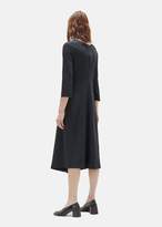 Thumbnail for your product : Lemaire Wool Draped Dress Midnight Blue