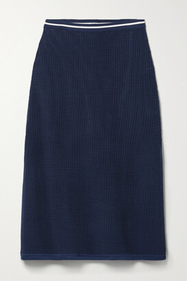 Solid & Striped The Vivienne Open-knit Midi Skirt