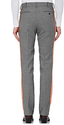 Calvin Klein Men's Stripe-Appliquéd Wool Trousers