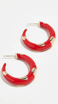 Thumbnail for your product : Alison Lou Alison Lou 14k Amour Hoop Earrings