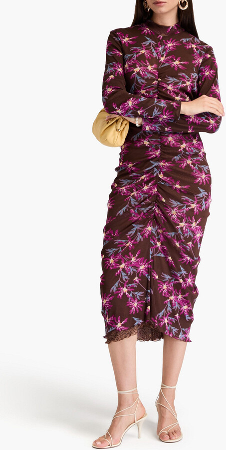 Dvf Mesh Dress Shop The Largest Collection ShopStyle