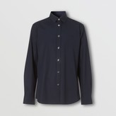 Thumbnail for your product : Burberry Monogram Motif Stretch Cotton Popin Shirt