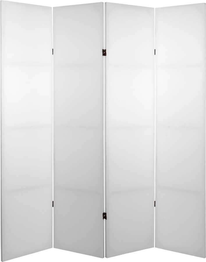 6 ft. Tall Do It Yourself Painter's Canvas Room Divider Screen 4 Panel