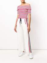 Thumbnail for your product : P.A.R.O.S.H. side striped track pants