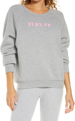 Project Social T Turn Up Wine Down Reversible Pullover