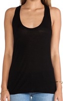 Thumbnail for your product : LAmade Sheer Jersey Scoop Racerback Tank