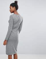 Thumbnail for your product : Vila Long Sleeve Dress With Wrap Detail