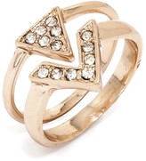 Thumbnail for your product : BaubleBar Pavé Heiroglyphics Ring Set