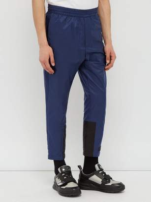 Prada Nylon Track Pants - Mens - Blue Multi
