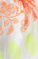 Thumbnail for your product : Lucky Brand Neon Woodblock Print Scarf