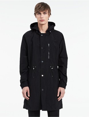 Calvin Klein Paper Poly Hooded Jacket